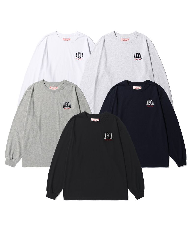 AECA ARCH FELT LONG SLEEVE (5color)