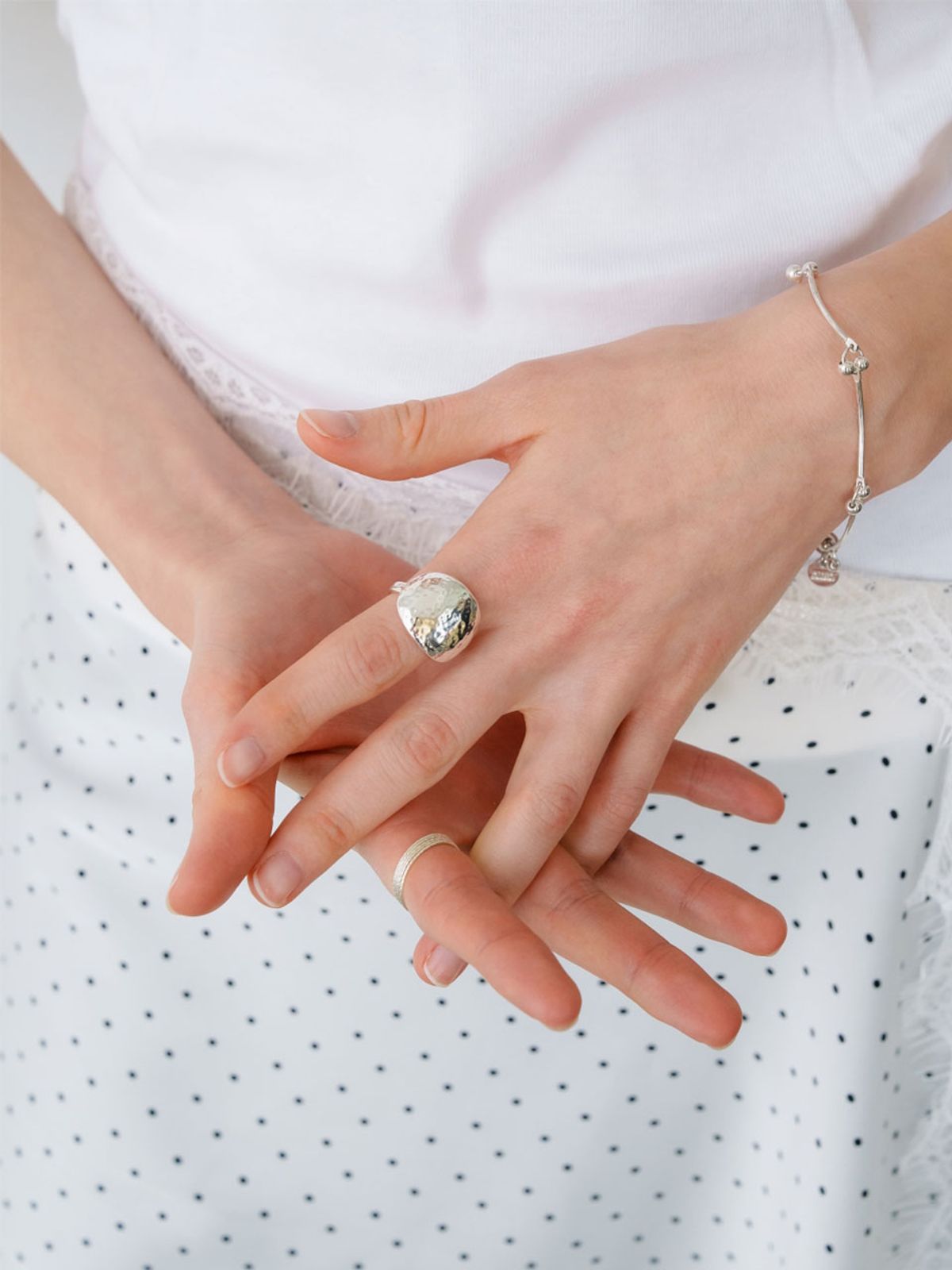 러브미몬스터(LOVE ME MONSTER) Bold Bump Ring (L261MRI050)