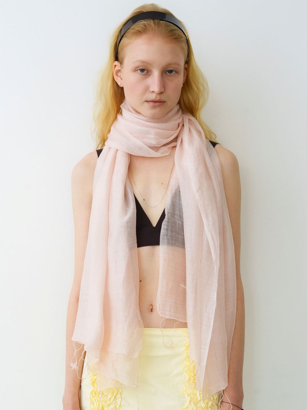 러브미몬스터(LOVE ME MONSTER) Natural Sheer Big Scarf (L261MSF020)