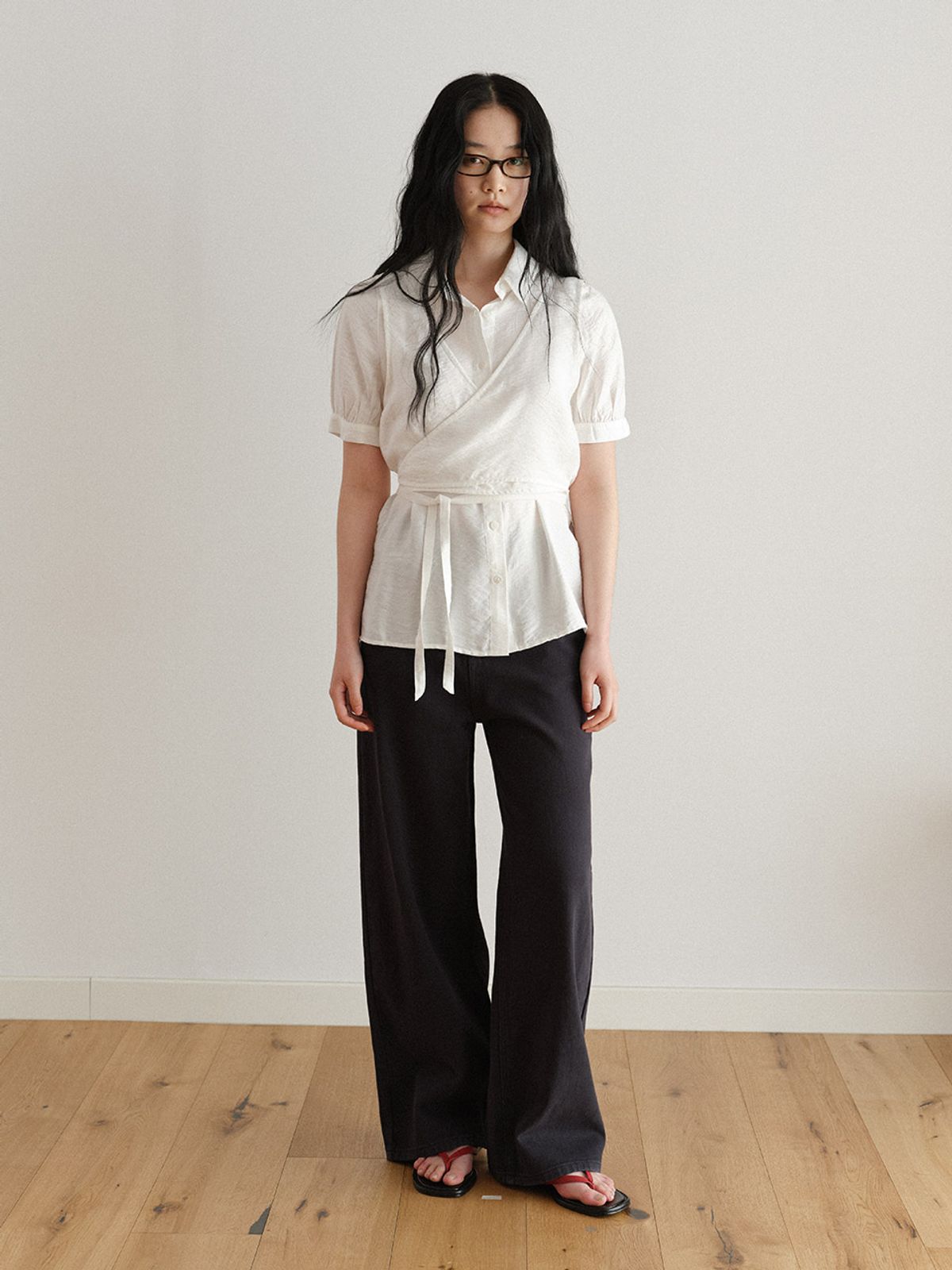 헌치(HUNCH) Loose Straight Dye Pants (2color)