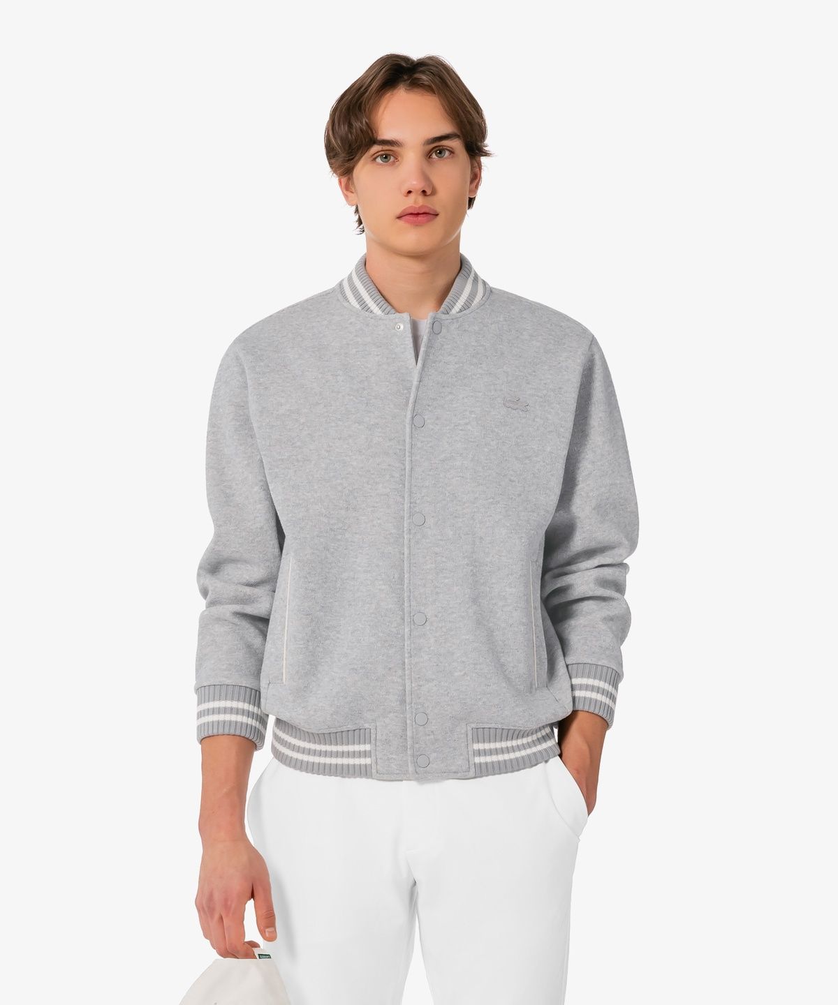 라코스테(LACOSTE) 남성 텍스처 스타디움 점퍼 SH221E-56G CCA