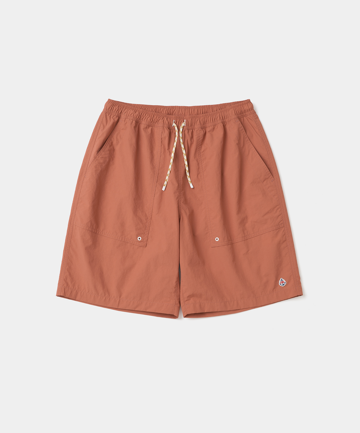 유니폼브릿지(UNIFORM BRIDGE) UBC ribstop nylon trail shorts brick