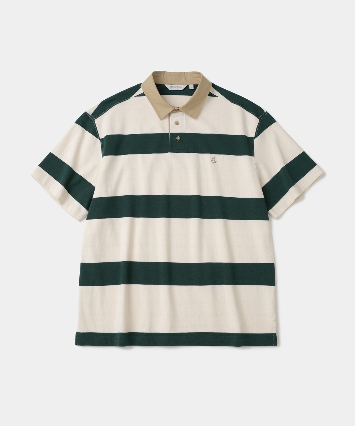 유니폼브릿지(UNIFORM BRIDGE) rugby s/s t-shirt green