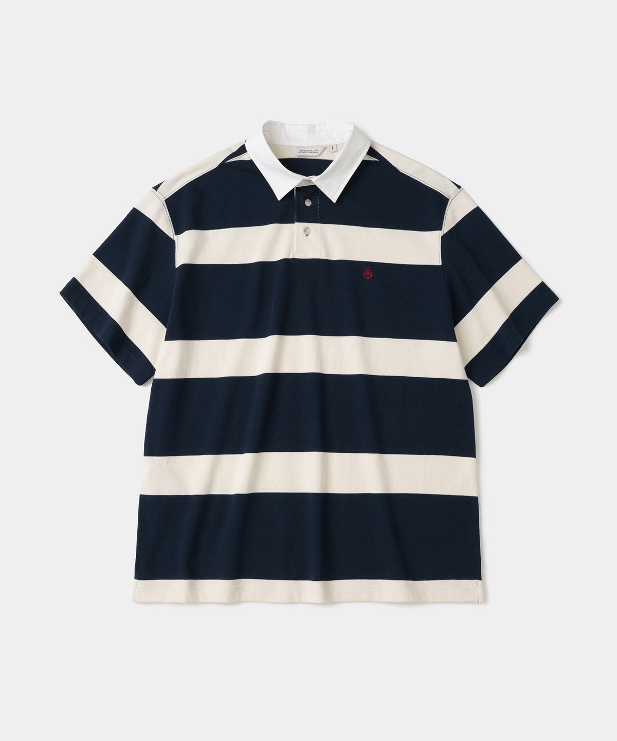유니폼브릿지(UNIFORM BRIDGE) rugby s/s t-shirt navy