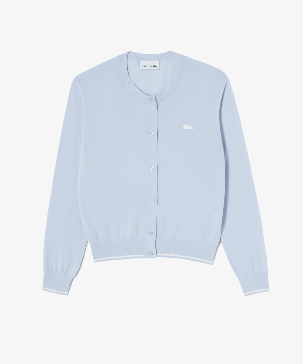 라코스테(LACOSTE) 여성 썸머 라운드 가디건 AF443E-56G J2G