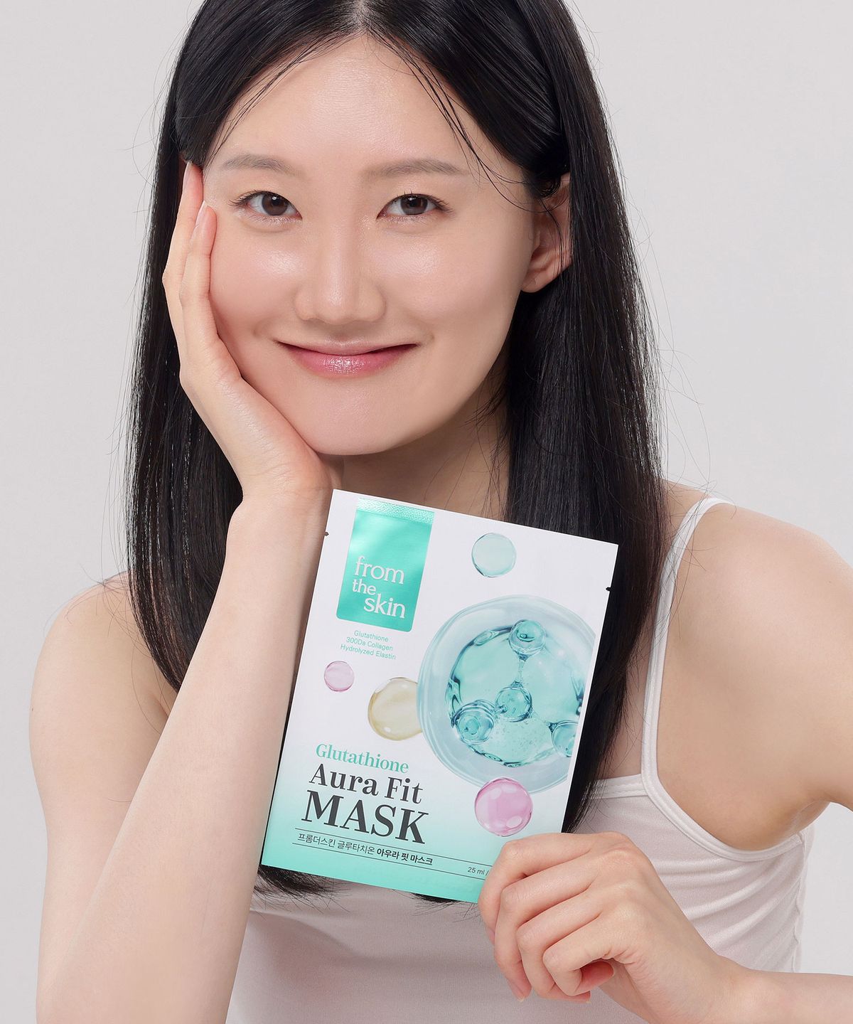 프롬더스킨(FROM THE SKIN) 글루타치온 아우라 핏 마스크 25ml (20매)