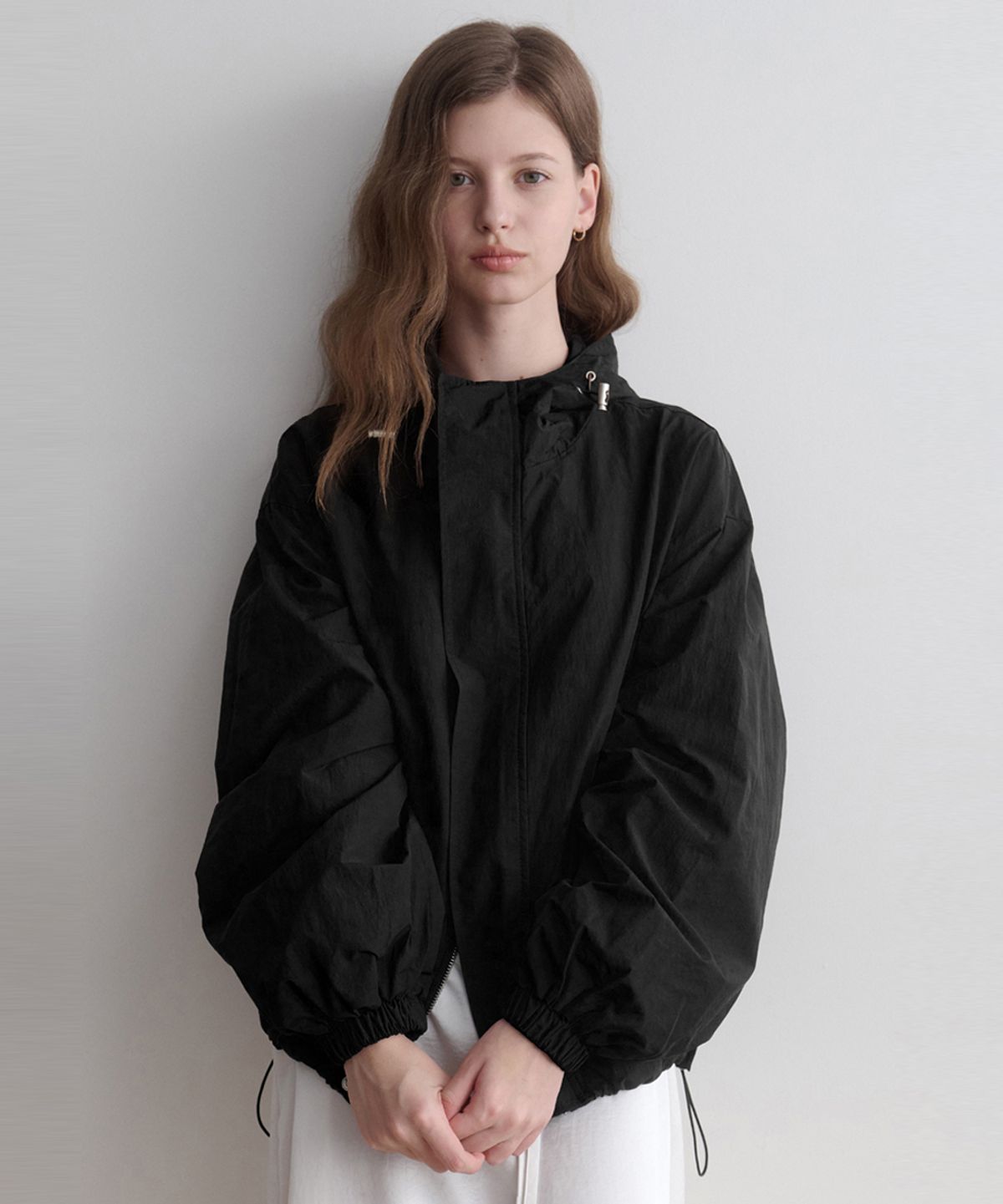 르나브(LENAV) black hood wind breaker
