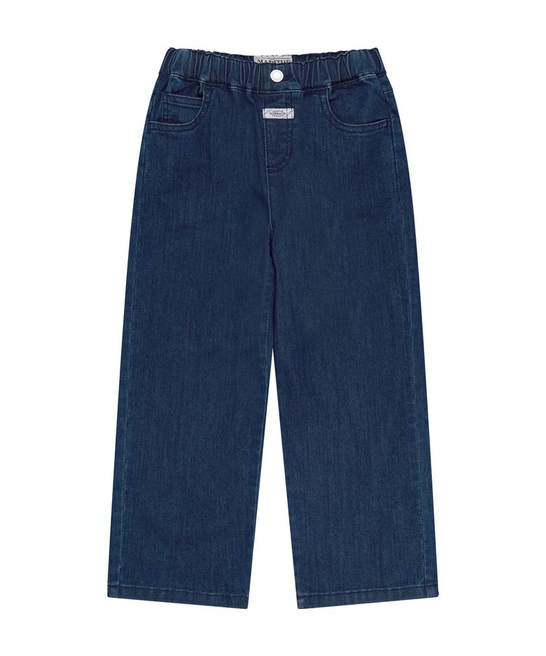KIDS SUMMER DENIM PANTS blue