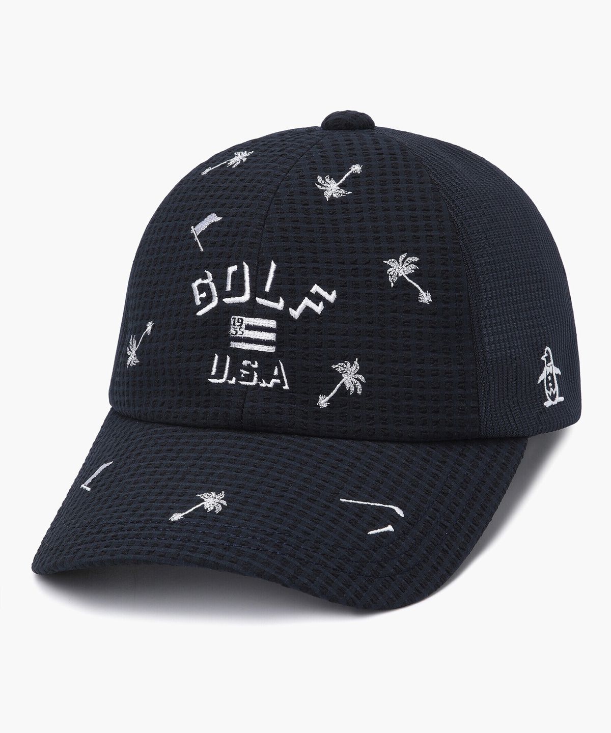 먼싱웨어(MUNSINGWEAR) 남성 에어 쿨링 볼캡 네이비 MR211MCP42