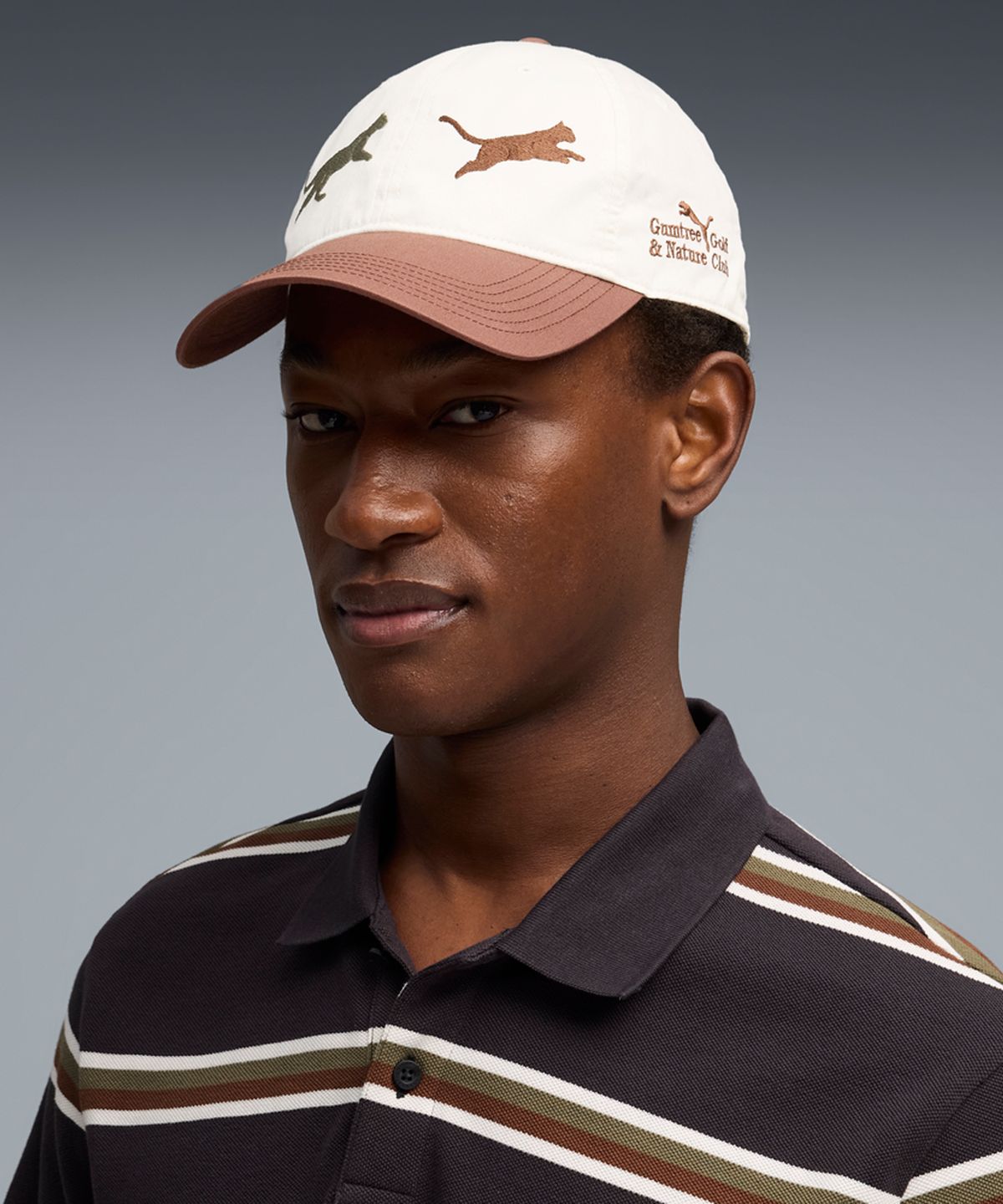 푸마(PUMA) 푸마 X GGNC 언스트럭쳐 캡 - 웜화이트:퍼지 / 027049-01