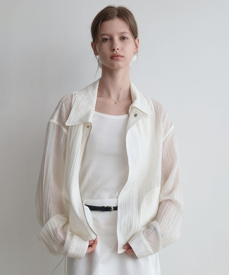 les rainy summer wind kara Jacket (ivory)
