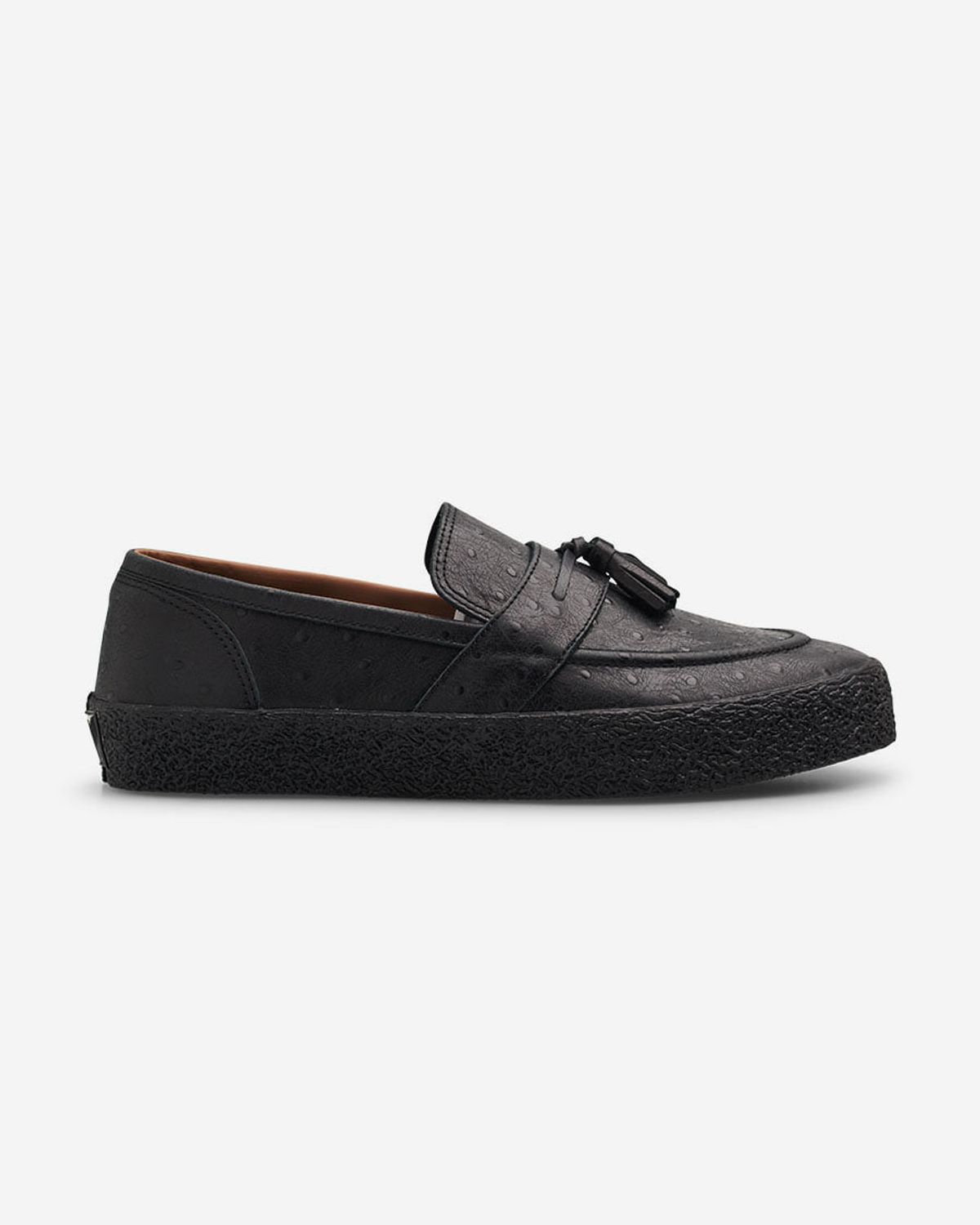 라스트리조트(LAST RESORT) VM005 Loafer Leather - Ostrich Black/Black