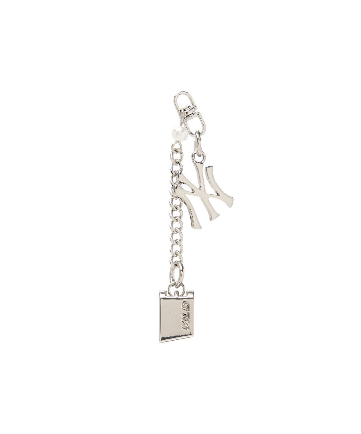 엠엘비(MLB) 볼캡 바이저 체인 클립 NY (Silver)