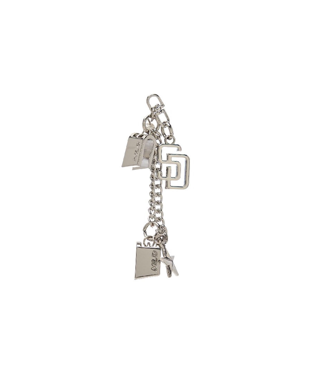 엠엘비(MLB) 스타 볼캡 바이저 체인 클립 ALT (Silver)