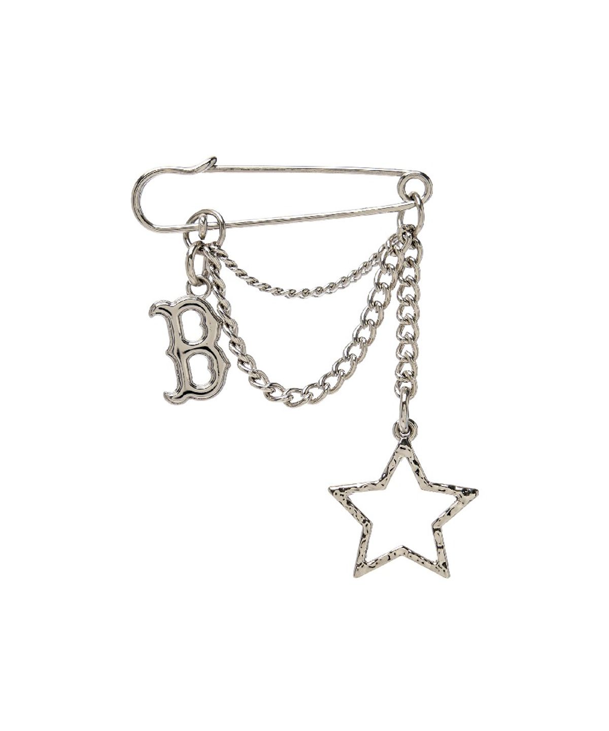엠엘비(MLB) 스타 볼캡 핀 BOS (Silver)