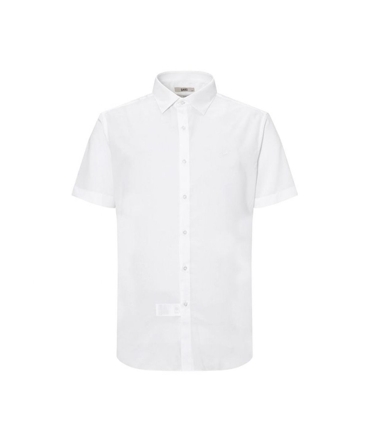 닥스셔츠(DAKS SHIRTS) 레이온혼방 이지케어 스트레치 솔리드 드레스 반팔셔츠 슬림핏_DLS2SHDS601A1