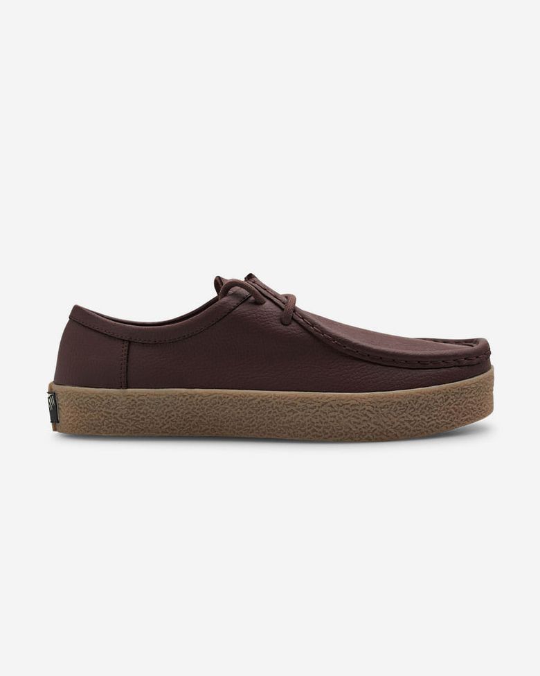 VM006 Moc Lo Leather - Brown Stone/Gum