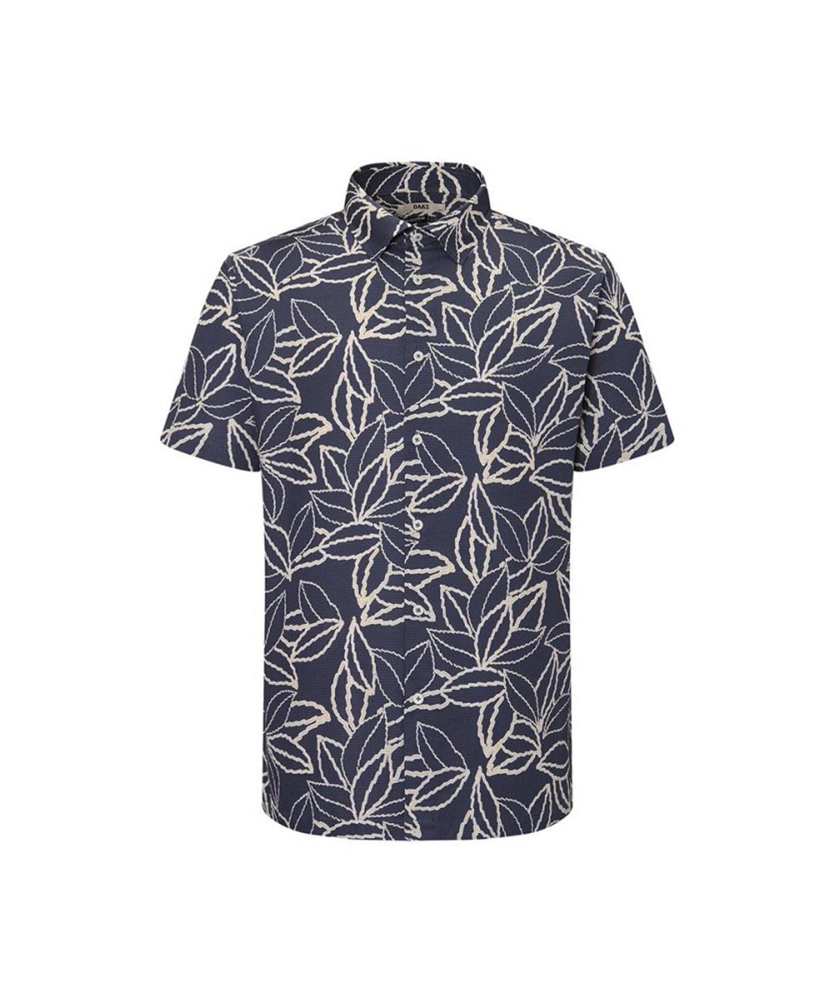 닥스셔츠(DAKS SHIRTS) 케어 면100 트로피컬 프린팅셔츠_DMS1SHCS136N1