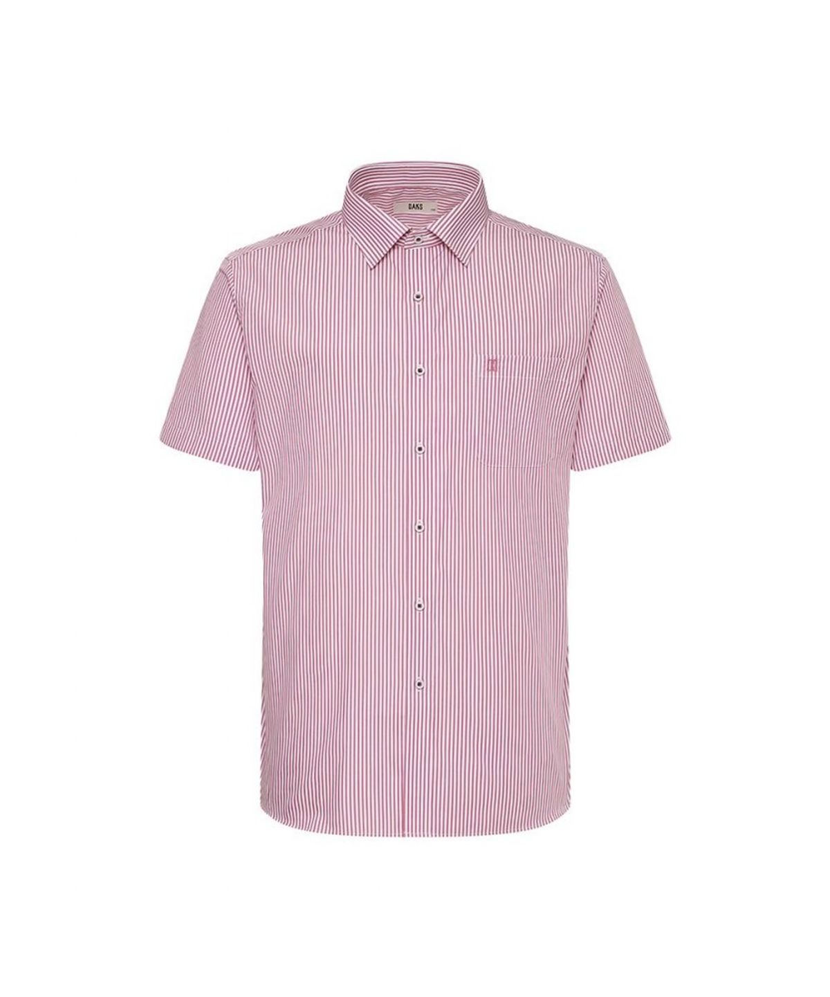 닥스셔츠(DAKS SHIRTS) 면혼방 스트라이프 드레스 반팔셔츠 레귤러핏_DLS2SHDS424R1