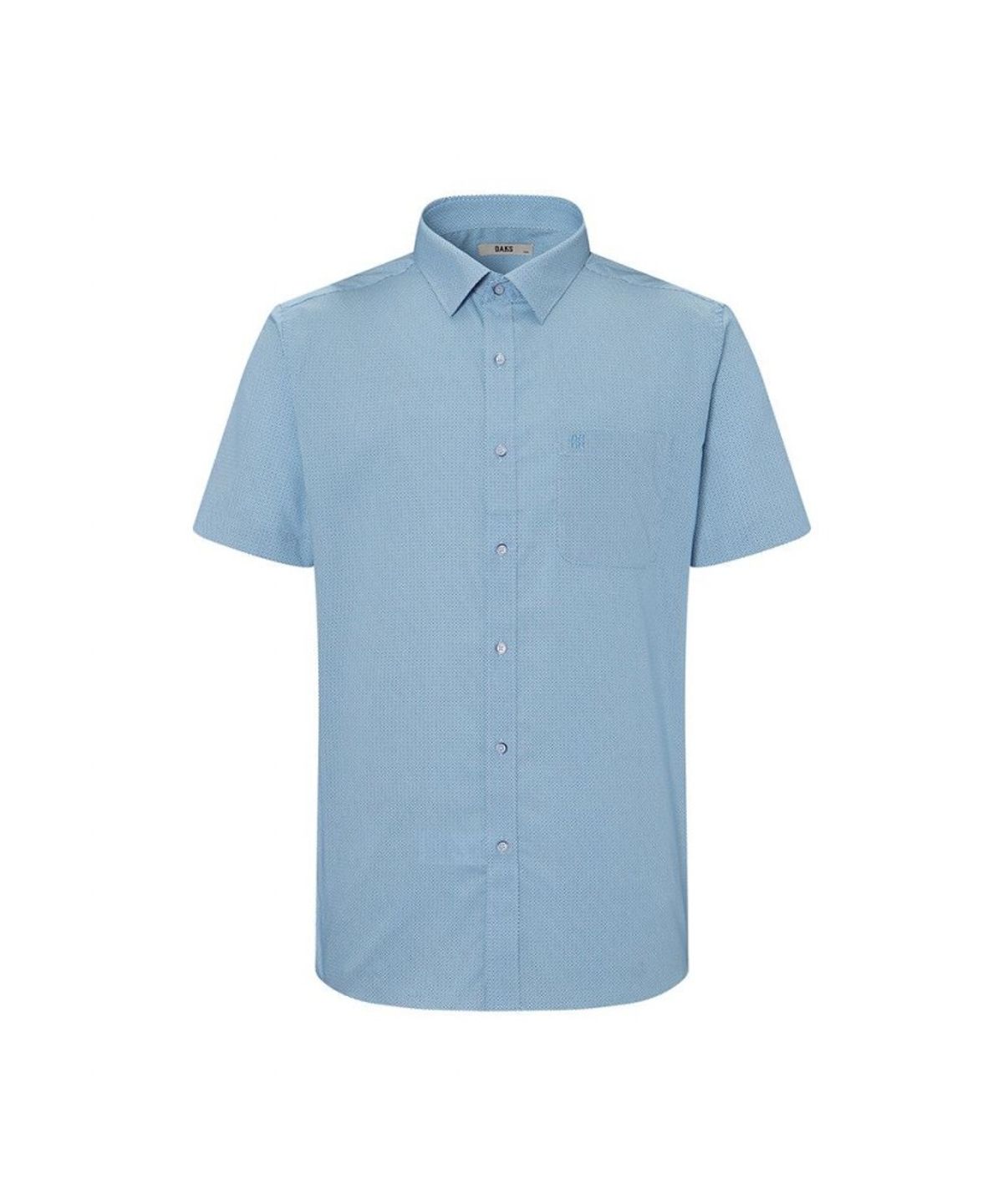 닥스셔츠(DAKS SHIRTS) 면혼방 마이크로패턴 드레스 반팔셔츠 레귤러핏_DLS2SHDS425B1