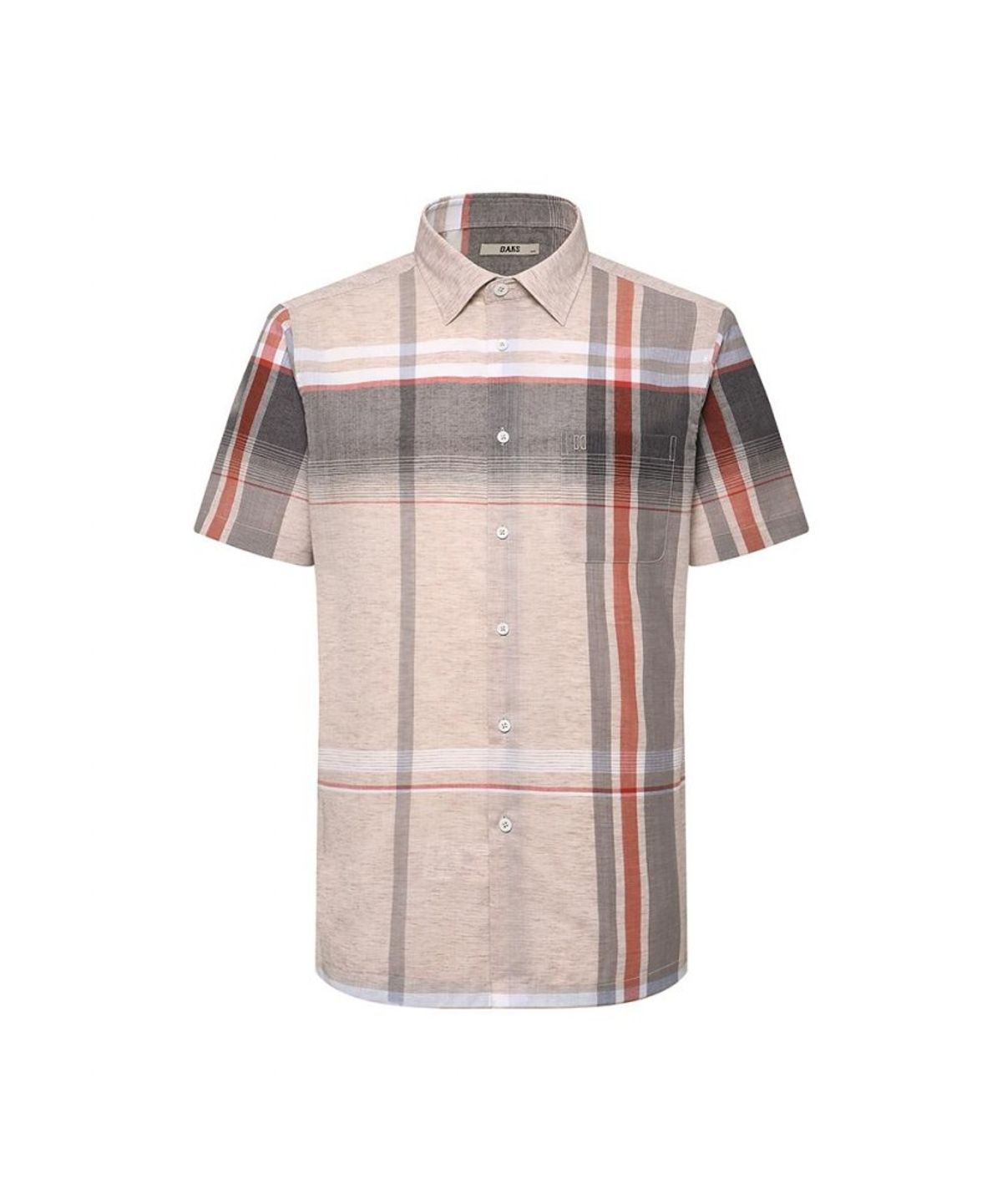 닥스셔츠(DAKS SHIRTS) 케어 린넨혼방 슈퍼빅체크셔츠_DMS1SHCS102I1