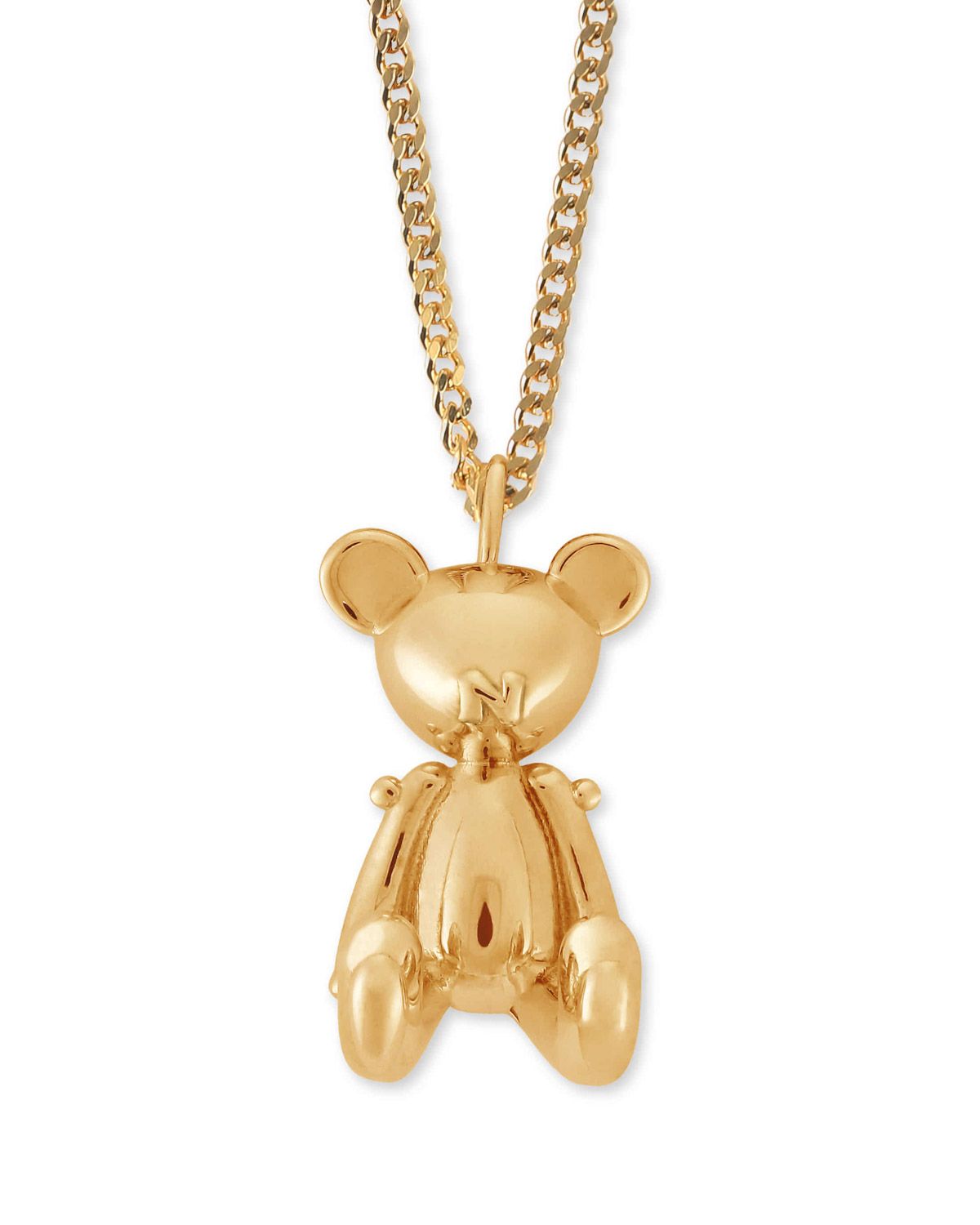 논논(NONENON) MINI BEAR SILVER925 (18K GOLD PLATED