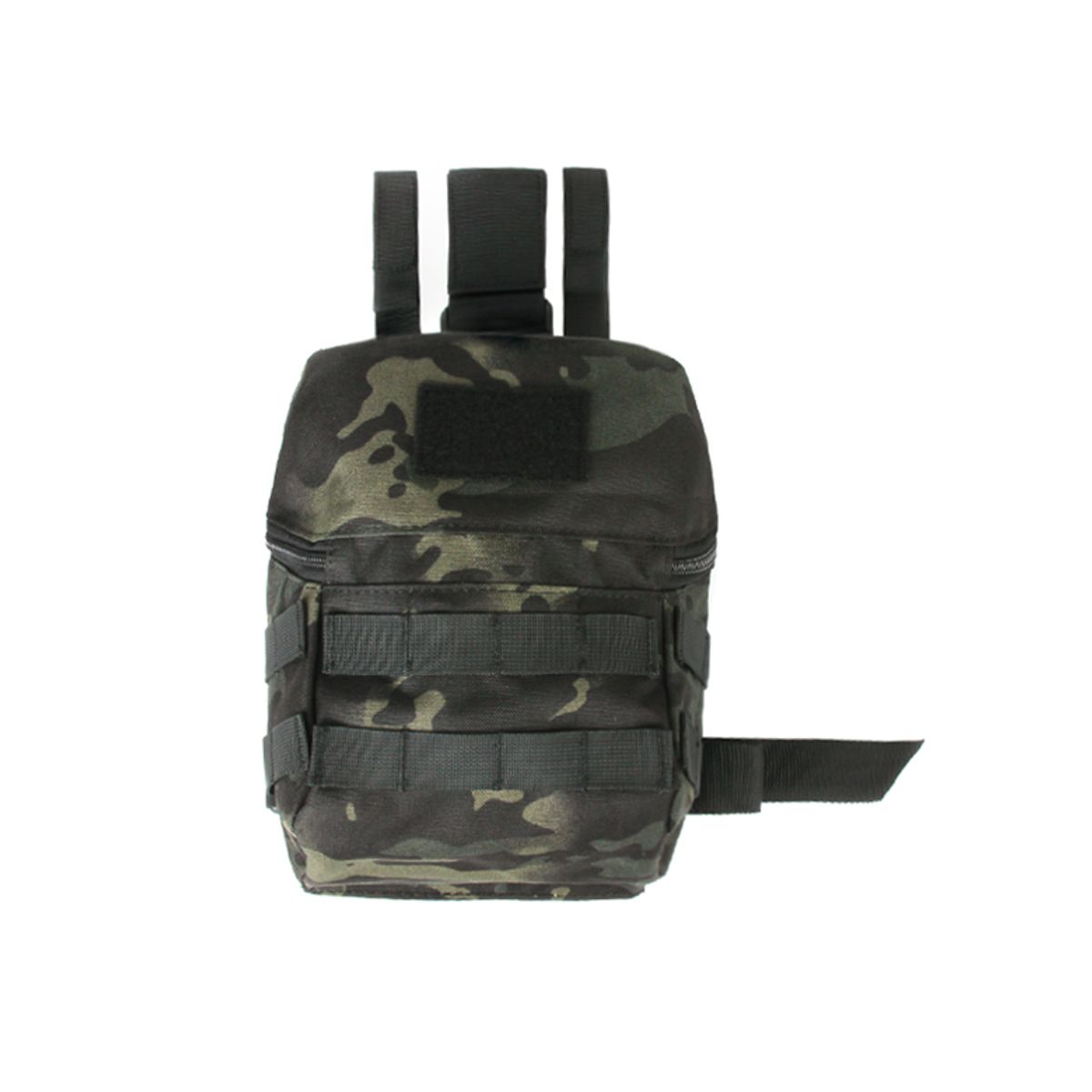 파이커택티컬(FIKER TACTICAL) 방독면 파우치 (멀티카모 블랙)