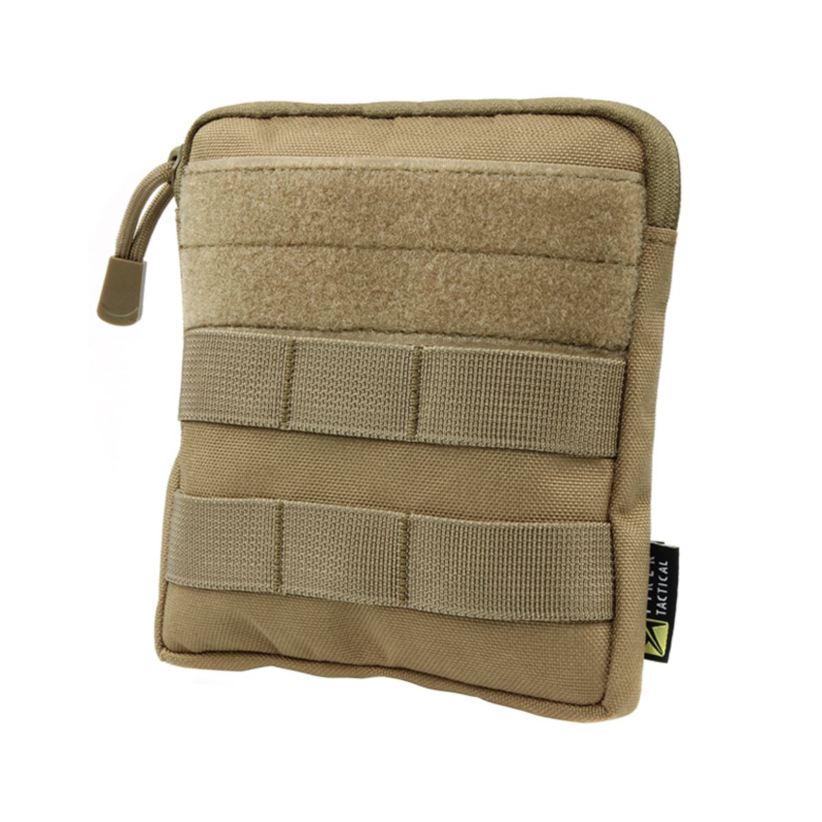 파이커택티컬(FIKER TACTICAL) 지퍼 클로저 유틸리티 파우치 (TAN)