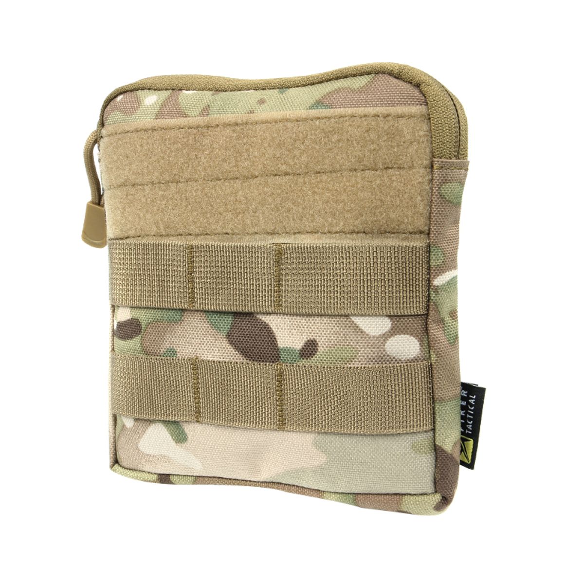 파이커택티컬(FIKER TACTICAL) 지퍼 클로저 유틸리티 파우치 (멀티카모)
