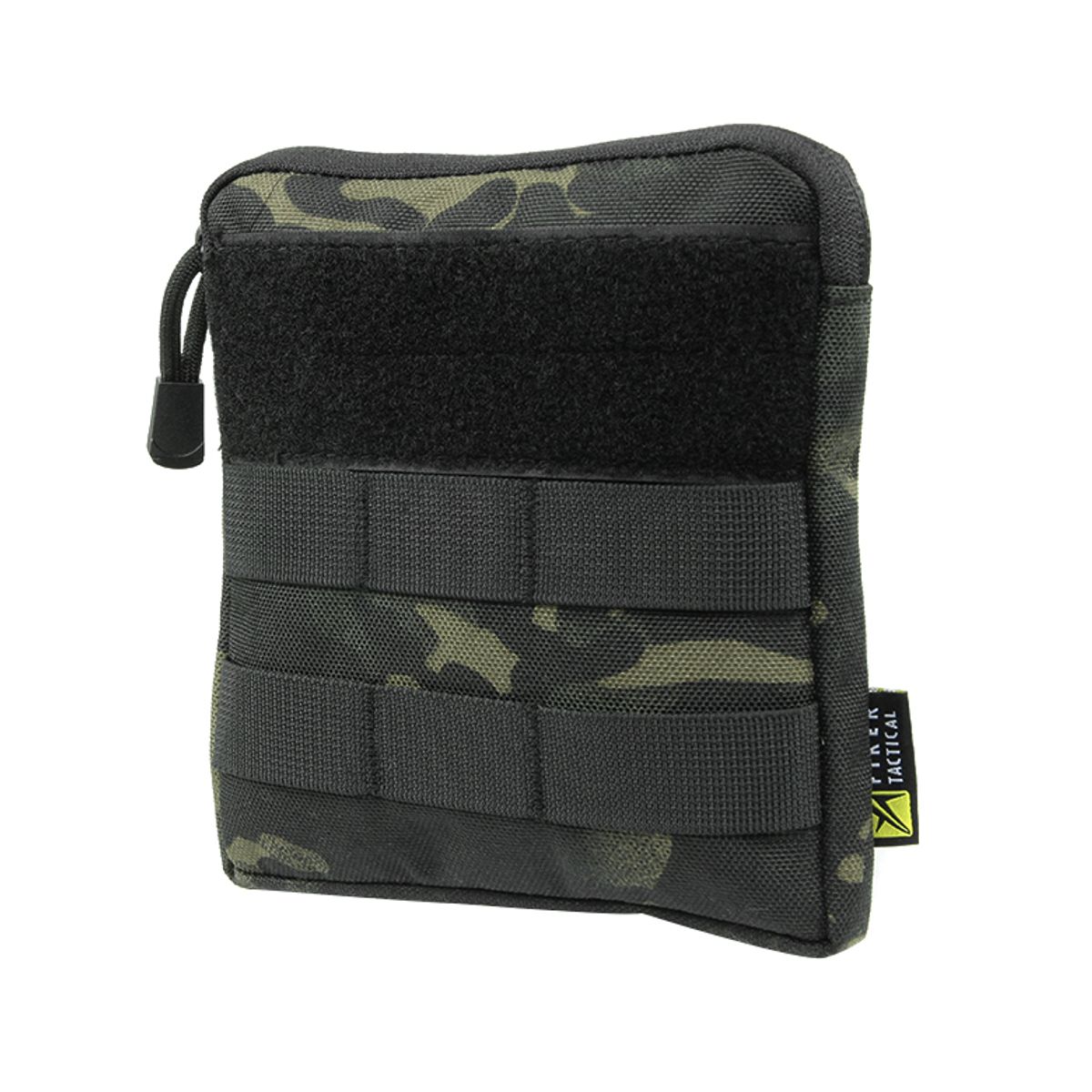 파이커택티컬(FIKER TACTICAL) 지퍼 클로저 유틸리티 파우치 (멀티카모 블랙)