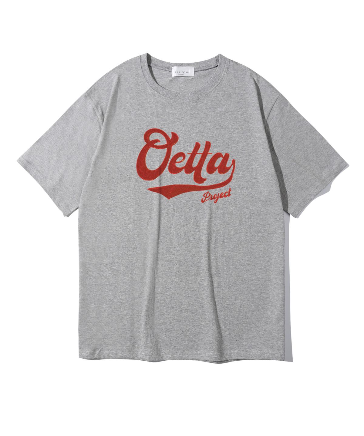 오에타(OETTA) 컬리로고 더블코튼 오버핏 반팔티셔츠 OTS26003(10COLOR)