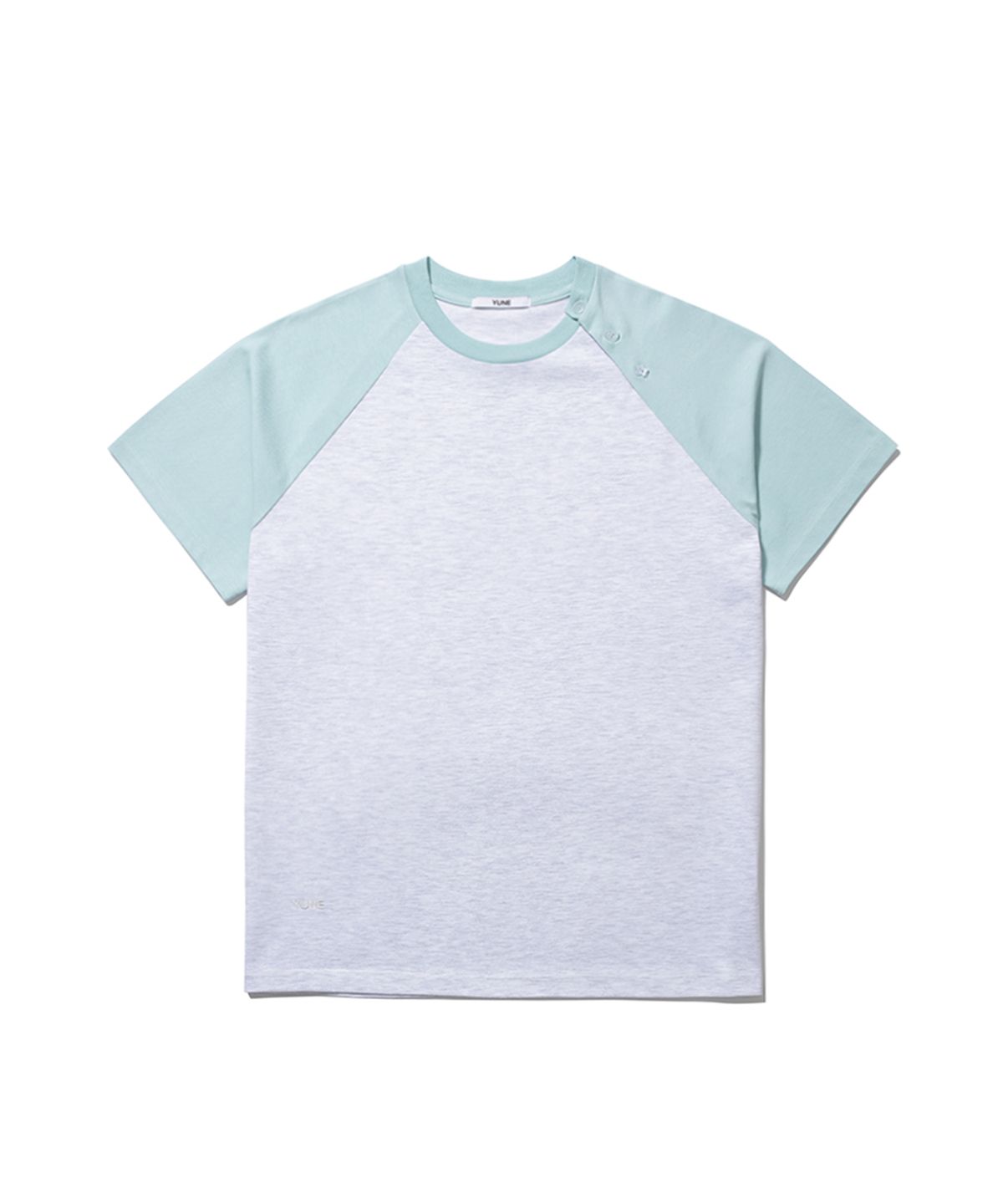 유네(YUNE) Star Slit Raglan Tee_[mint]