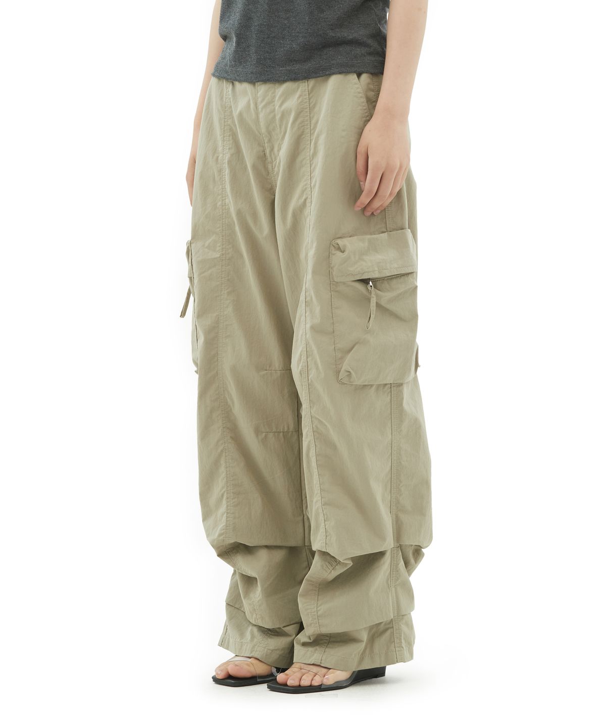 데프가먼츠(DEFGARMENTS) WIDE CARGO PANTS [2COLOR]