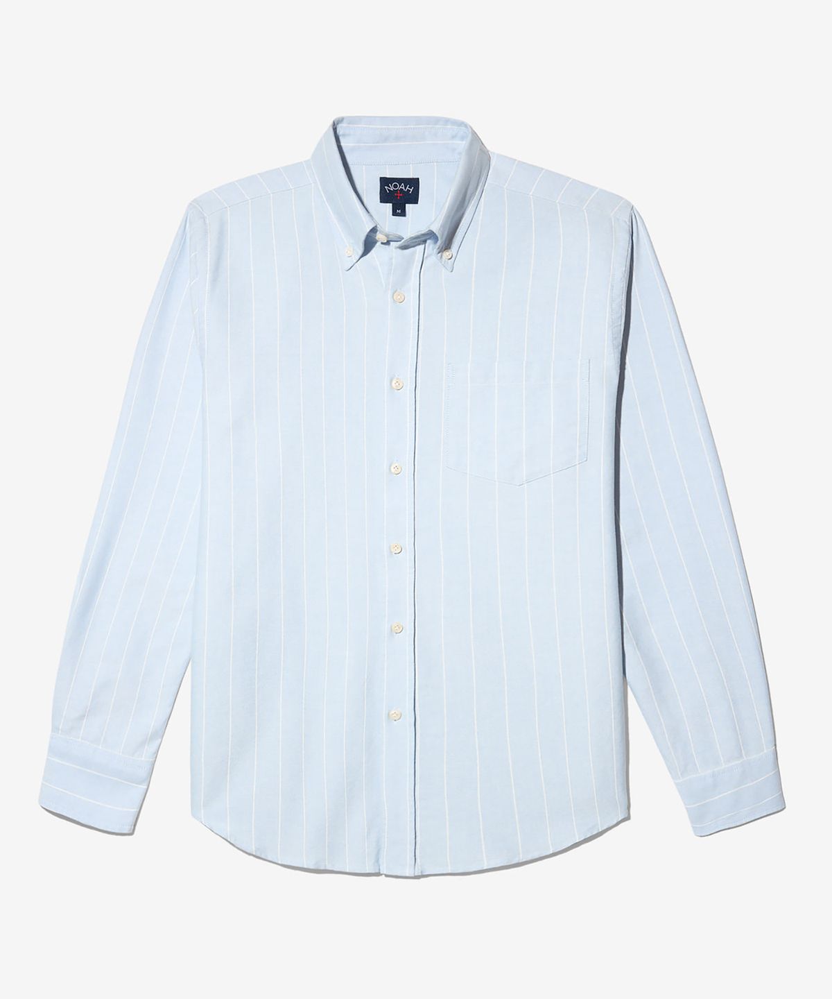 노아(NOAH) (U) 라이트웨이트 옥스포드 셔츠 페일 블루 LIGHTWEIGHT OXFORD SHIRT PALE BLUE