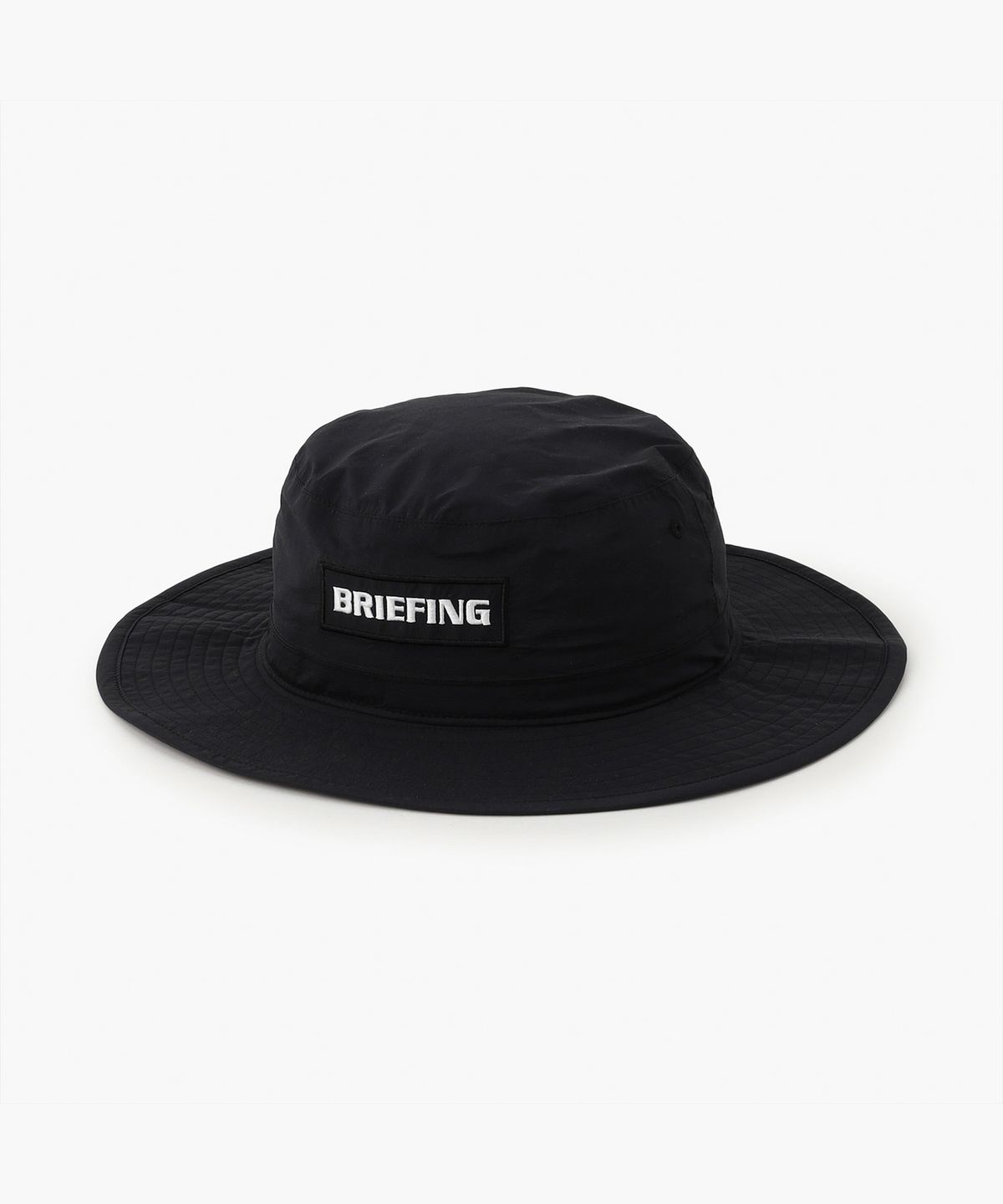 브리핑 골프(BRIEFING GOLF) MS 워터프루프 와이드 햇_블랙