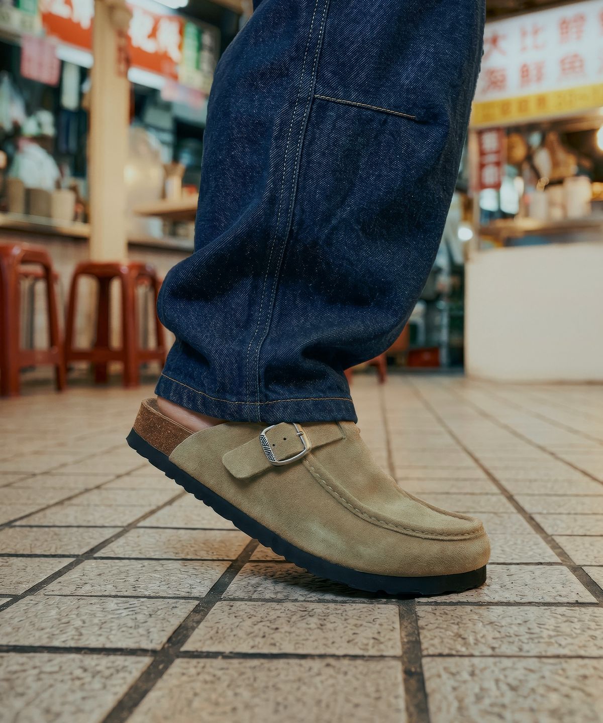 식스핏(6FT) RINGO MULE (SOFT OLIVE)