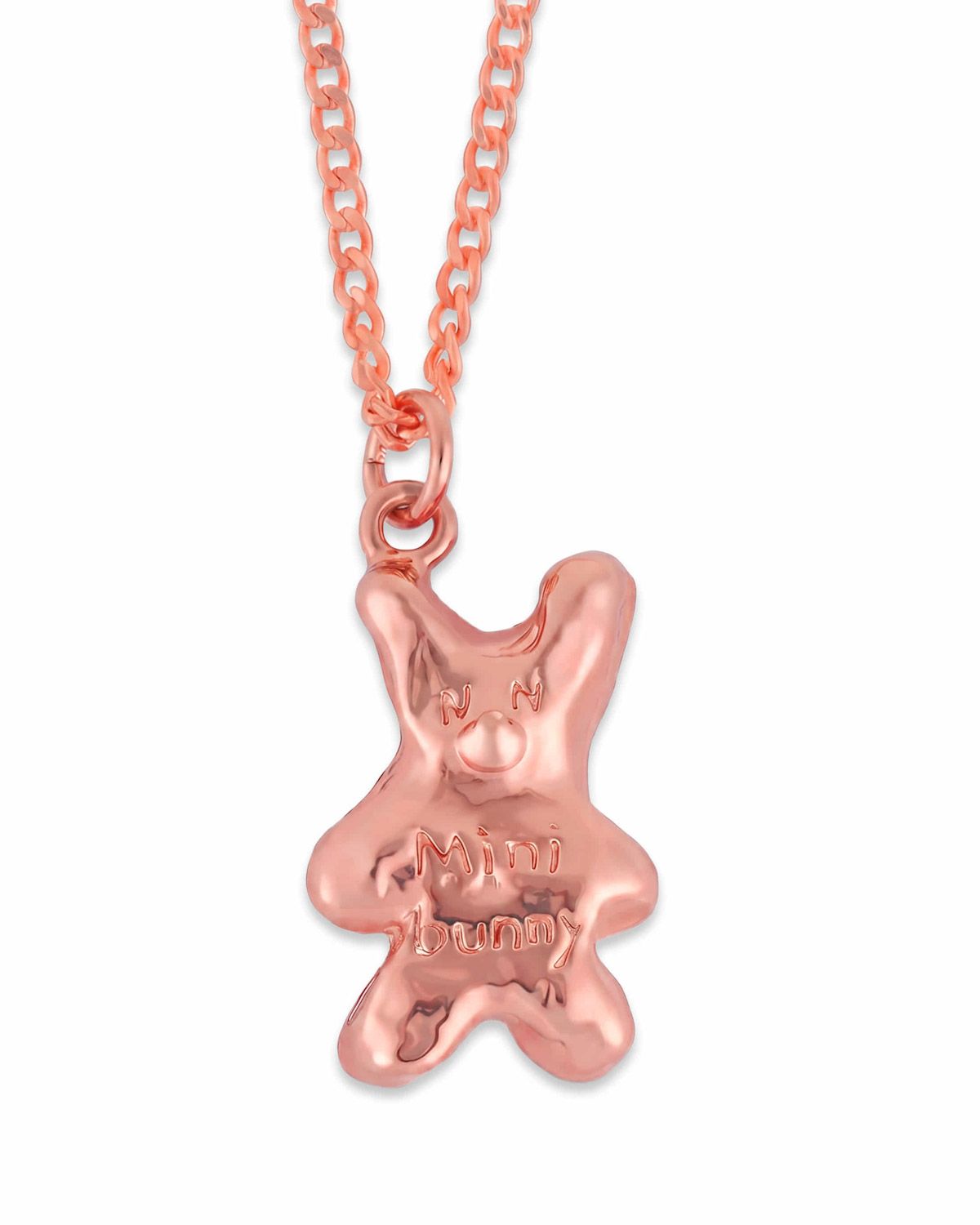 논논(NONENON) MINI BUNNY2 SILVER925 (18K ROSEGOLD PLATED)