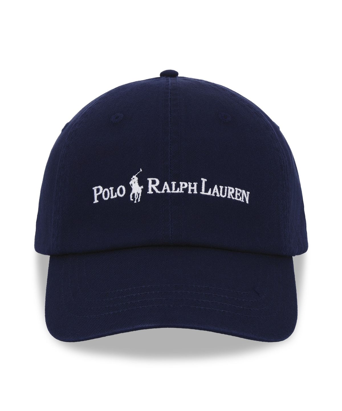 폴로 랄프 로렌(POLO RALPH LAUREN) 코튼 트윌 볼 캡-네이비