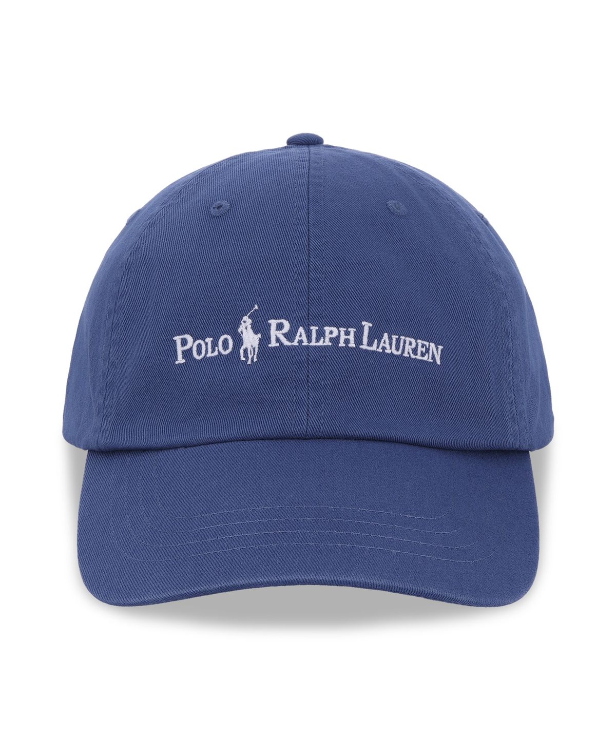 폴로 랄프 로렌(POLO RALPH LAUREN) 코튼 트윌 볼 캡-블루