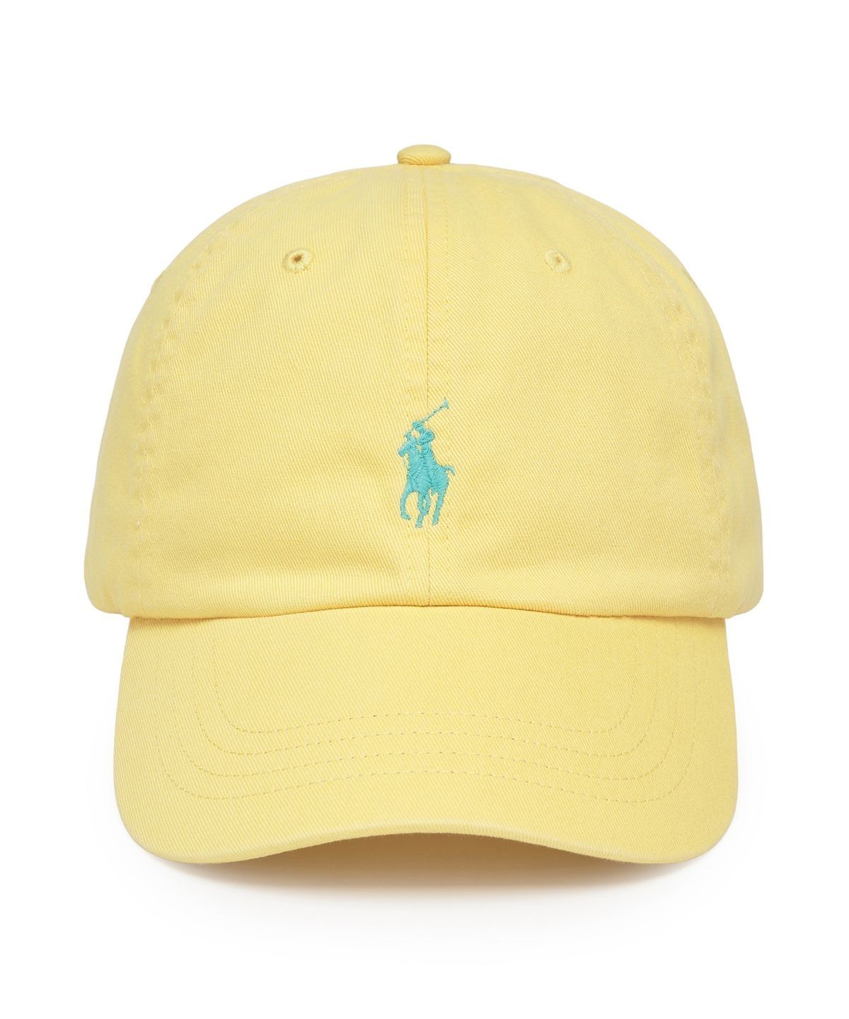 폴로 랄프 로렌(POLO RALPH LAUREN) 코튼 치노 베이스볼 캡-옐로우