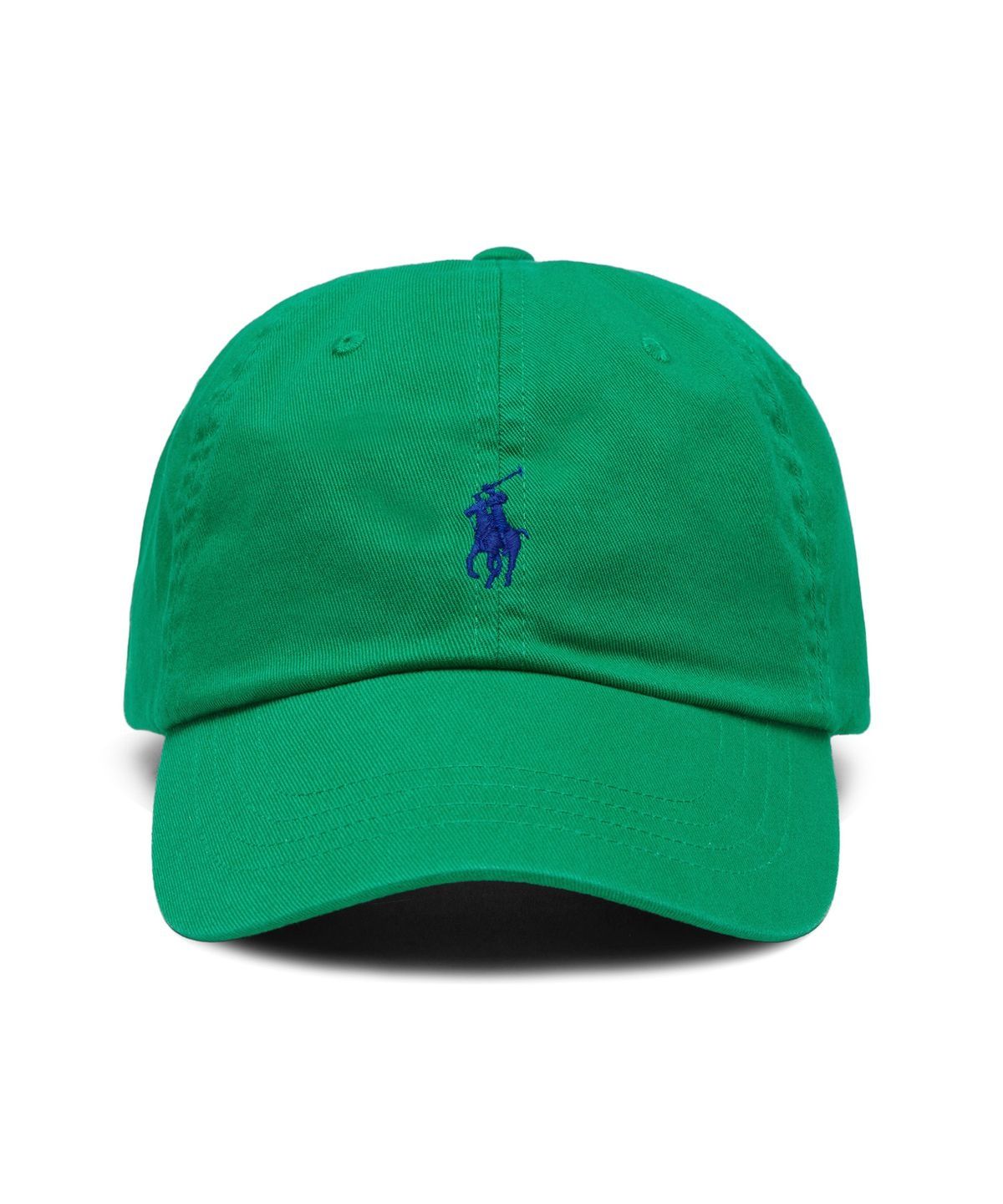 폴로 랄프 로렌(POLO RALPH LAUREN) 코튼 치노 베이스볼 캡-그린