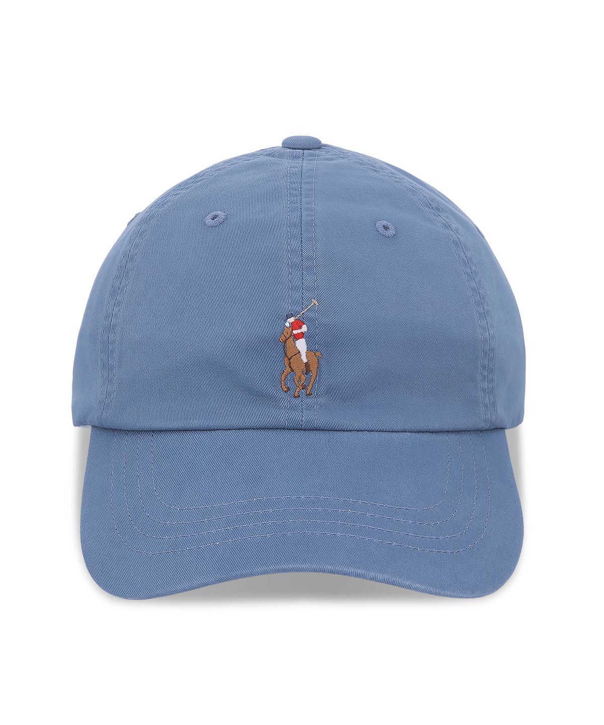 폴로 랄프 로렌(POLO RALPH LAUREN) 스트레치 코튼 트윌 볼 캡-블루