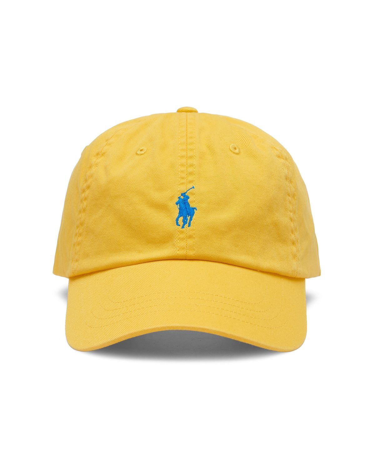폴로 랄프 로렌(POLO RALPH LAUREN) 코튼 치노 베이스볼 캡-옐로우
