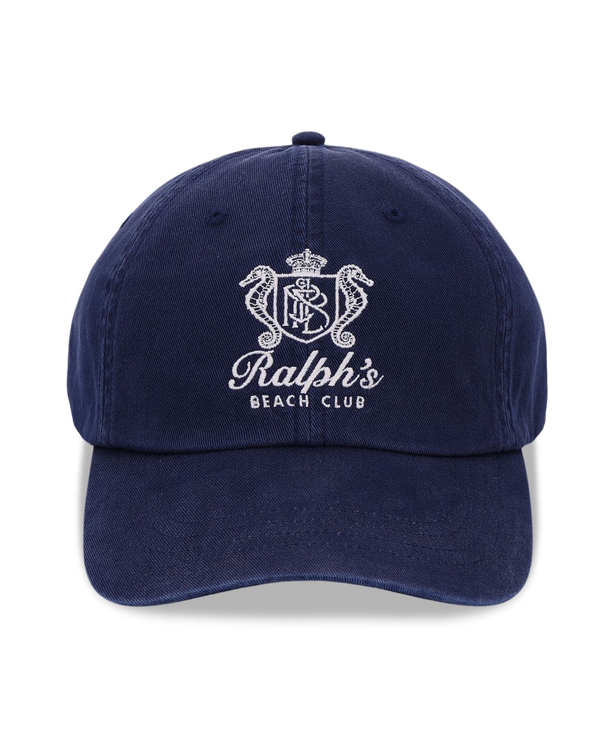 폴로 랄프 로렌(POLO RALPH LAUREN) 랄프스 비치 클럽 트윌 볼 캡-네이비