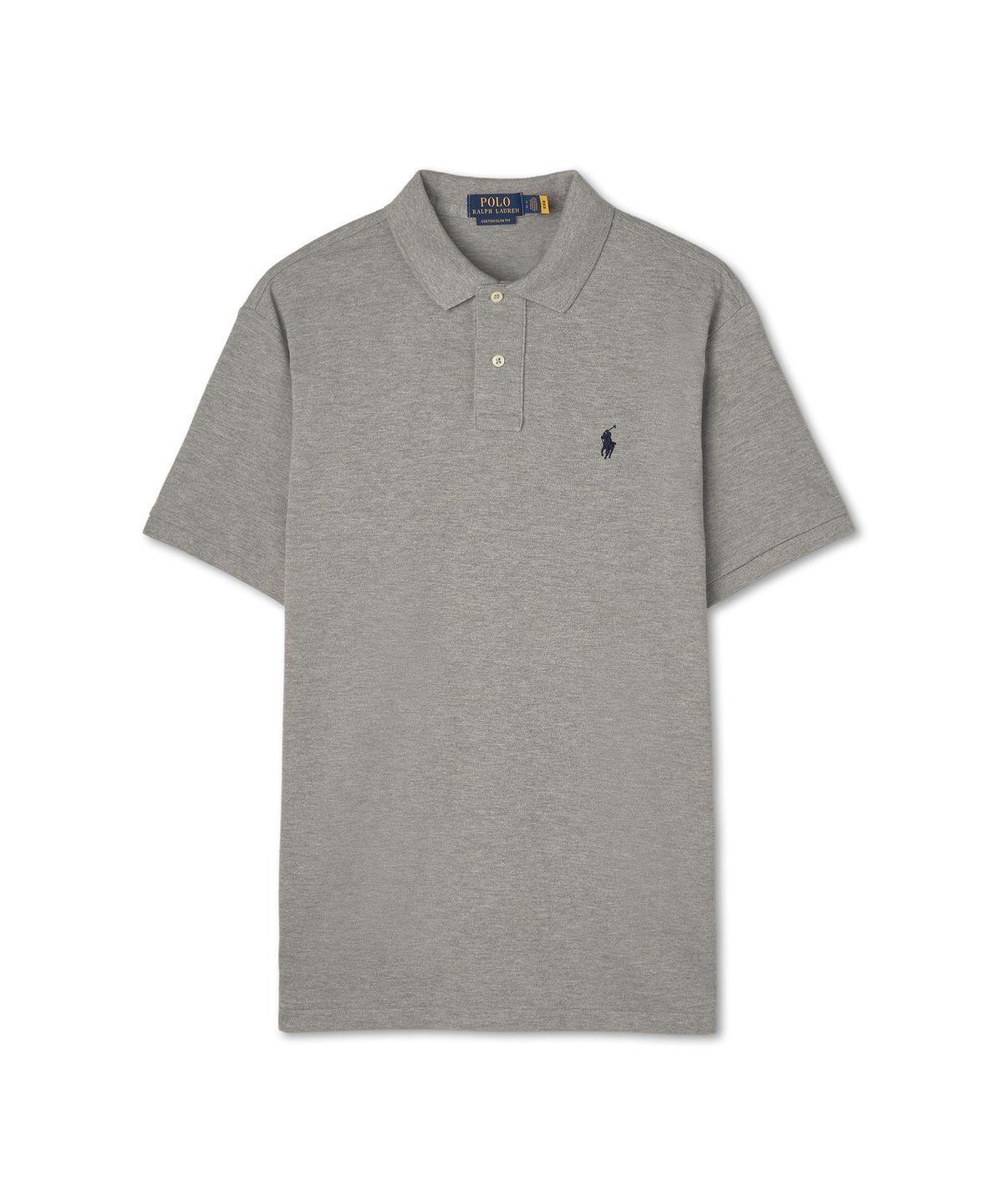 【未使用紙タグ付】POLO RALPH LAUREN ポロシャツ 濃グレー S 未使用紙タグ付】POLO RALPH LAUREN ポロシャツ 濃グレー S ロン