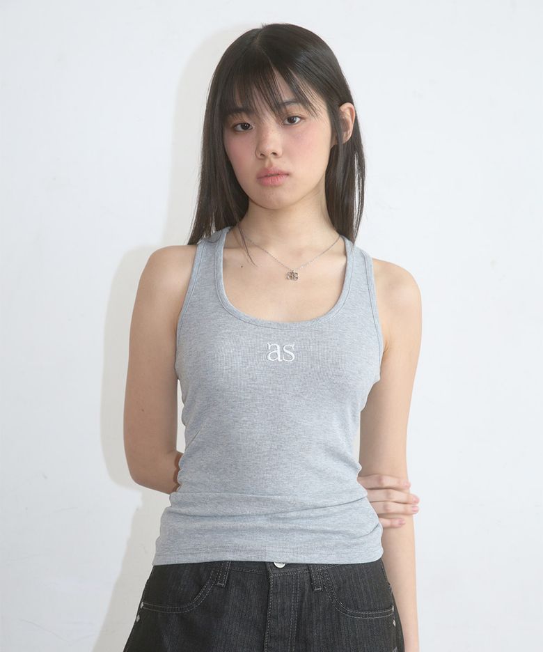 STILL SLEEVELESS / GRAY