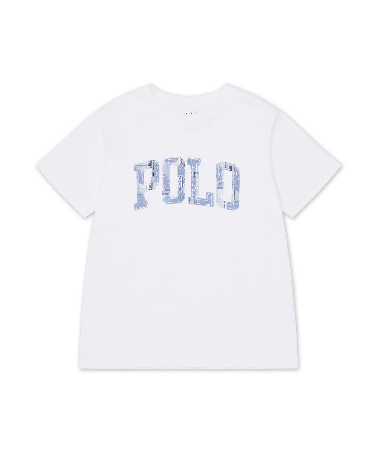 폴로 랄프 로렌 칠드런(POLO RALPH LAUREN CHILDREN) 스트라이프 코튼 저지 티-화이트