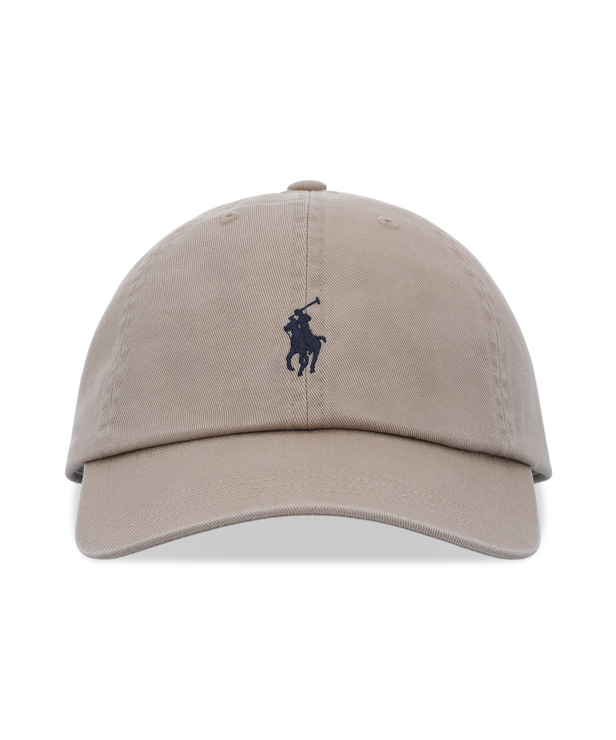 폴로 랄프 로렌 칠드런(POLO RALPH LAUREN CHILDREN) 아이코닉 코튼 치노 볼 캡-베이지/카키