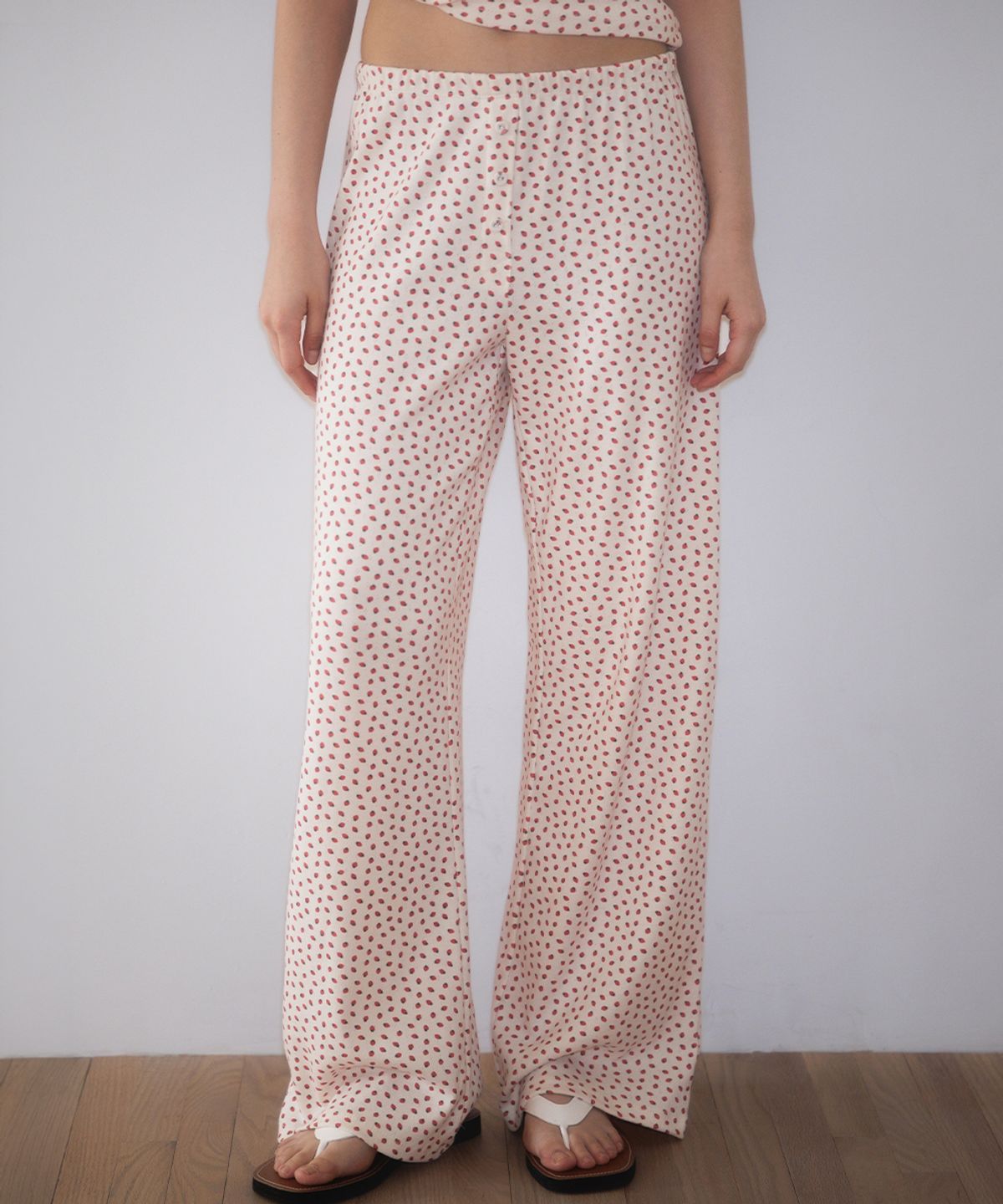 로제프란츠(ROSEFRANTZ) Rose & Berry Lounge Pants [Ivory]