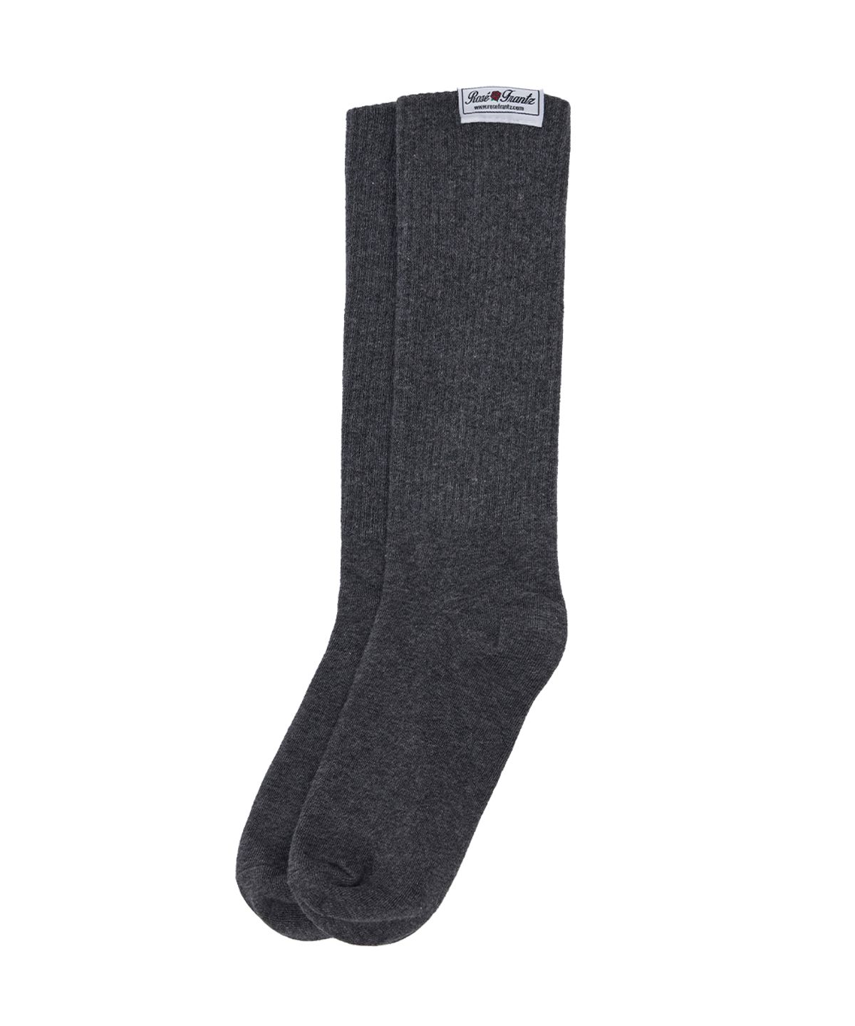 로제프란츠(ROSEFRANTZ) Daily Label Long Socks [Charcoal]
